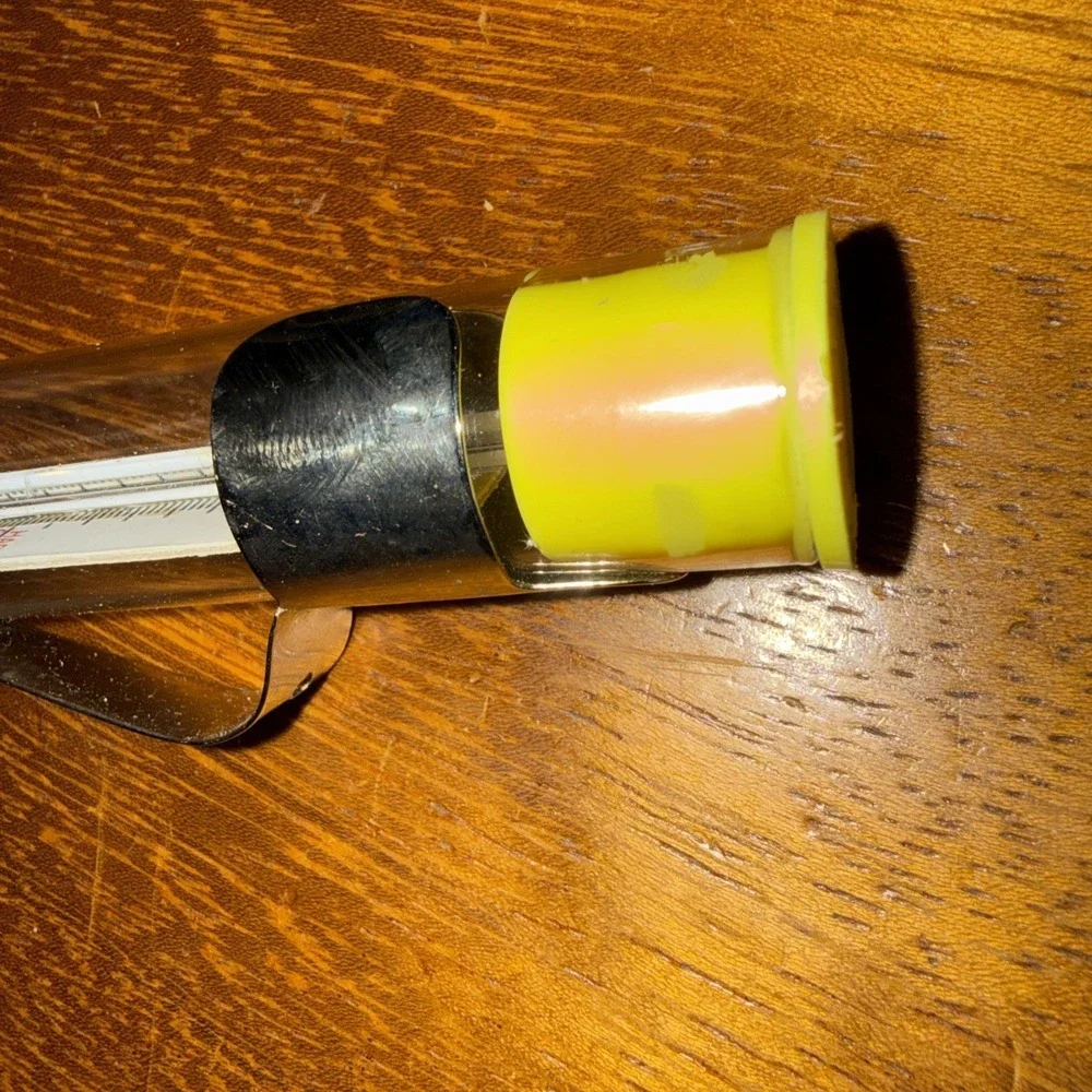 Deep Frying Candy Jelly Jam Thermometer‎ Vintage Acu-Rite Chaney Instrument Co